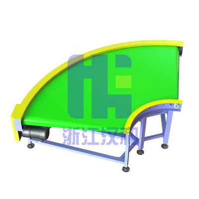 90度宽弯道皮带机